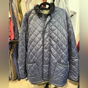 Barbour Men's Navy Quilted Jacket